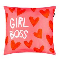 Almofada Decorativa Presente Love Girl Boss 30x30cm Uatt