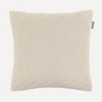 Almofada Decorativa Quadrada 45cm x 45cm Salina Branco
