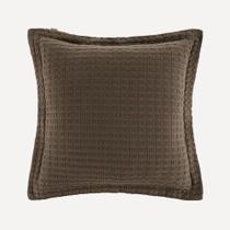 Almofada Decorativa Quadrada Algodão Atlanta Cacau Karsten