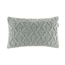 Almofada Decorativa Retangular Tricot Para Cama e Sofá Roman 30x50cm Karsten -