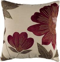 Almofada Decorativa Rizzy Home T04013 46x46 cm Floral