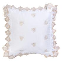 Almofada Decorativa Sensualle Com Refil Percal 400 Fios 100% Algodão - Branco Almofada Decorativa Sensualle Com Refil Percal 400 Fios 100% Algodão - Branco