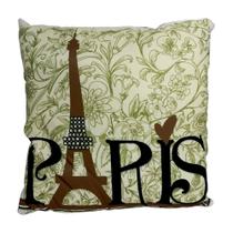 Almofada Decorativa Torre Eiffel Atêlie Valverde 42x42 Almofada Decorativa Torre Eiffel Atêlie Valverde 42x42