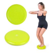 Almofada Disco Equilíbrio Inflável Yoga Pilates Fisioterapia Fortalecimento