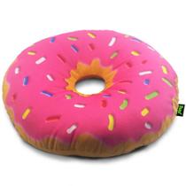 Almofada Divertida Rosquinha Donut Morango Decoração Geek - Yaay