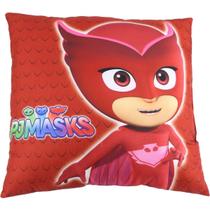 Almofada Divertida Super Macia Pj Masks Corujita Dtc 4592