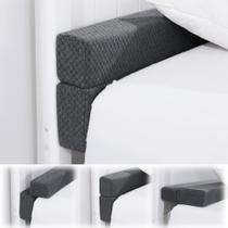 Almofada dobrável para cabeceira Gap Queen Size Bed Cinza