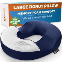 Almofada Donut 5 STARS UNITED para hemorróidas e cóccix azul Almofada Donut 5 STARS UNITED para hemorróidas e cóccix azul