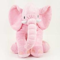 Almofada Elefante Baby 50cm de Pelúcia Bebê Dormir - FOFUXOS DE PELÚCIA - WU Bichos de Pelúcia