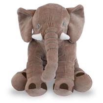 Almofada Elefante de Pelúcia Plush 60cm Anti-alérgico