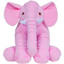 Almofada Elefante Gigante Rosa Buba