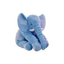 Almofada Elefante Pelúcia 60cm Travesseiro Bebê Antialérgico Almofada Elefante Pelúcia 60cm Travesseiro Bebê Antialérgico