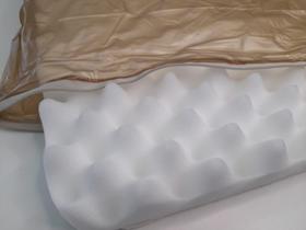 Almofada em Espuma quadrada - Caixa de Ovo com Orifício Removível - Mais Capa Protetora - Magic Bag