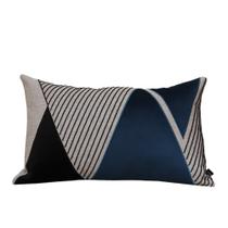 Almofada em Linho Bordada Dohah Retangular