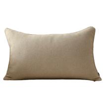 Almofada em Linho Geométrico Offwhite Retangular