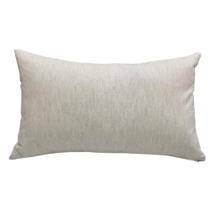 Almofada Em Linho Tramado Offwhite Retangular Tipo:completa