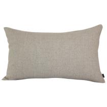 Almofada em Linho Tramado Sisal Cru Natural Retangular Almofada em Linho Tramado Sisal Cru Natural Retangular