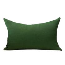 Almofada em Linho Verde Retangular Almofada em Linho Verde Retangular