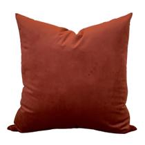 Almofada Em Veludo Marsala Quadrada Tipo:completa Almofada Em Veludo Marsala Quadrada Tipo:completa