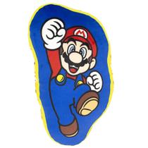 Almofada em Veludo Super Mario Zona Criativa - 7908623016152 Almofada em Veludo Super Mario Zona Criativa - 7908623016152