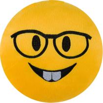 Almofada Emoji Pelúcia 45cm nerd