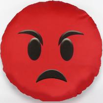Almofada Emoji Sublimada 34cm bravo