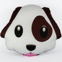 Almofada Emoji Sublimada 34cm cachorro