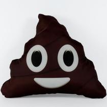Almofada Emoji Sublimada 34cm cocô - cocozinho