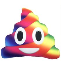 Almofada Emoji Sublimada 34cm coco colorido