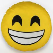 Almofada Emoji Sublimada 34cm dentes sorrisão