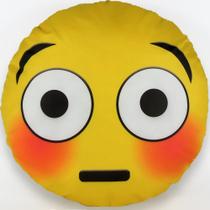 Almofada Emoji Sublimada 34cm envergonhado