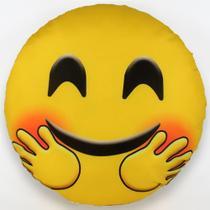 Almofada Emoji Sublimada 34cm mãos para abraçar