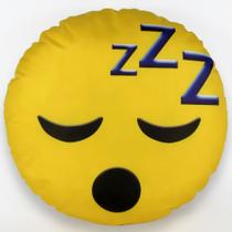 Almofada Emoji Sublimada 34cm soninho