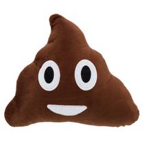 Almofada emoji whatsapp 28x28cm com zíper bordado cocozinho