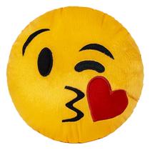 Almofada Emoji WhatsApp Pelúcia Bordada 28 CM Almofada Emoji WhatsApp Pelúcia Bordada 28 CM