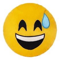 Almofada Emoji WhatsApp Pelúcia Bordada 28 CM Almofada Emoji WhatsApp Pelúcia Bordada 28 CM