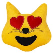 Almofada Emoji WhatsApp Pelúcia Bordada 28 CM Almofada Emoji WhatsApp Pelúcia Bordada 28 CM