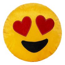 Almofada Emoji WhatsApp Pelúcia Bordada 45 CM Almofada Emoji WhatsApp Pelúcia Bordada 45 CM