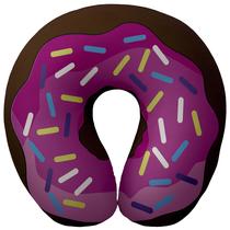 Almofada encosto de pescoço donuts