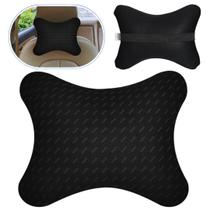 Almofada Encosto de Pescoço Neoprene Automotivo Universal Banco de carro onibus avião viagem cadeira de escritorio