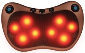 Almofada Encosto Massageador Shiatsu Lombar Pescoço Veicular Almofada Encosto Massageador Shiatsu Lombar Pescoço Veicular