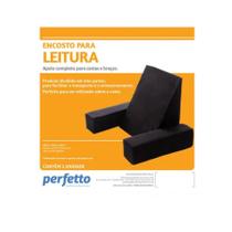 Almofada Encosto para Leitura Perfetto Preta
