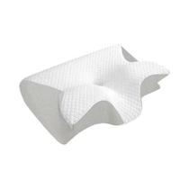 Almofada Ergonômica De Espuma De Memória 2 Em 1 Para Pescoço, Ortopédica Cervical, Auxiliar De Sono