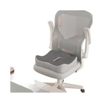 Almofada Ergonômica De Espuma Viscoelástica Para Assento De Escritório Com Suporte Lombar De 3