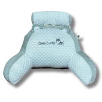 Almofada Ergonômica Infantil Com Apoio De Braço Cinza