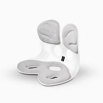 Almofada Ergonômica Lombar G Cinza Suporte para Coluna