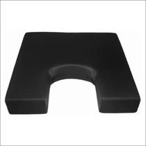 Almofada Espuma Em Poliamida Fria Preta Para Cóccix Aquasonus