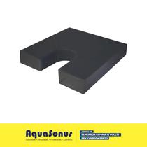 Almofada Espuma para Coccix material sintético Preto