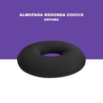 Almofada espuma redonda coccix revestida em poliamida