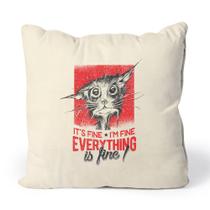 Almofada Everything Is Fine
